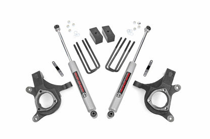 Fits Chevy/GMC 1500 2WD (07-13) 3 Inch Lift Kit; Lift Knuckle; 10730