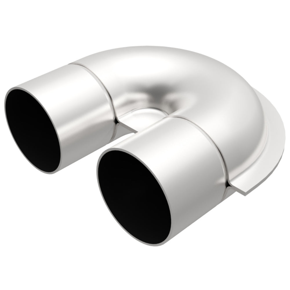 Universal Exhaust Pipe Smooth Trans U 2.50 SS 180 deg. 10731 Magnaflow - U Pipe Car Part People