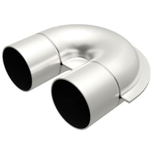Universal Exhaust Pipe Smooth Trans U 2.50 SS 180 deg. 10731 Magnaflow - U Pipe Car Part People