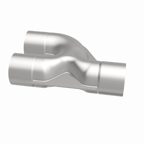 Universal Exhaust Pipe Smooth Trans Y 2.50 SS 90 deg. 10732 Magnaflow