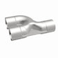 Universal Exhaust Pipe Smooth Trans Y 2.50 SS 90 deg. 10732 Magnaflow - Y Pipe Car Part People