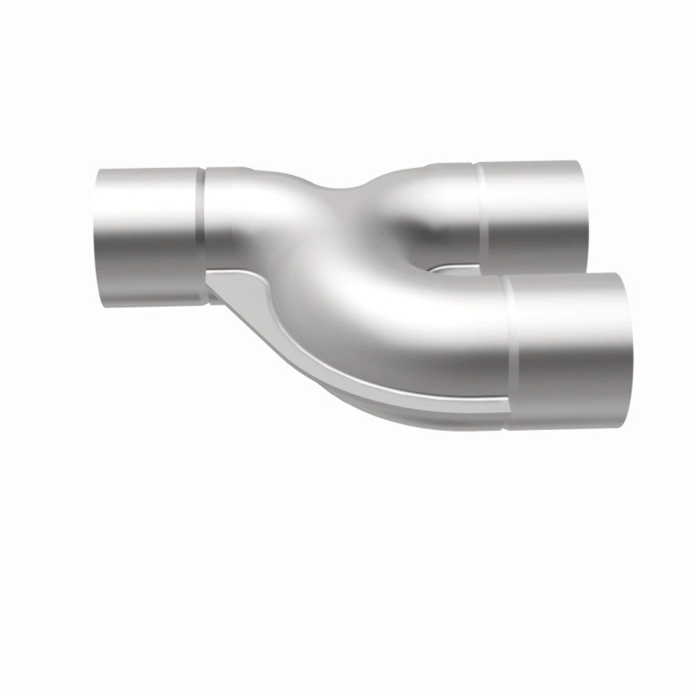 Universal Exhaust Pipe Smooth Trans Y 2.50 SS 90 deg. 10732 Magnaflow - Y Pipe Car Part People