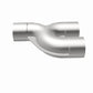 Universal Exhaust Pipe Smooth Trans Y 2.50 SS 90 deg. 10732 Magnaflow