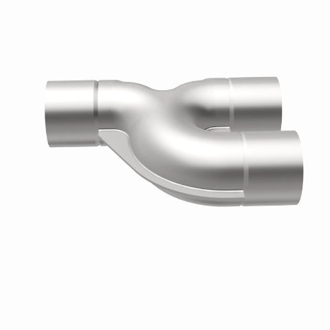 Universal Exhaust Pipe Smooth Trans Y 2.50 SS 90 deg. 10732 Magnaflow