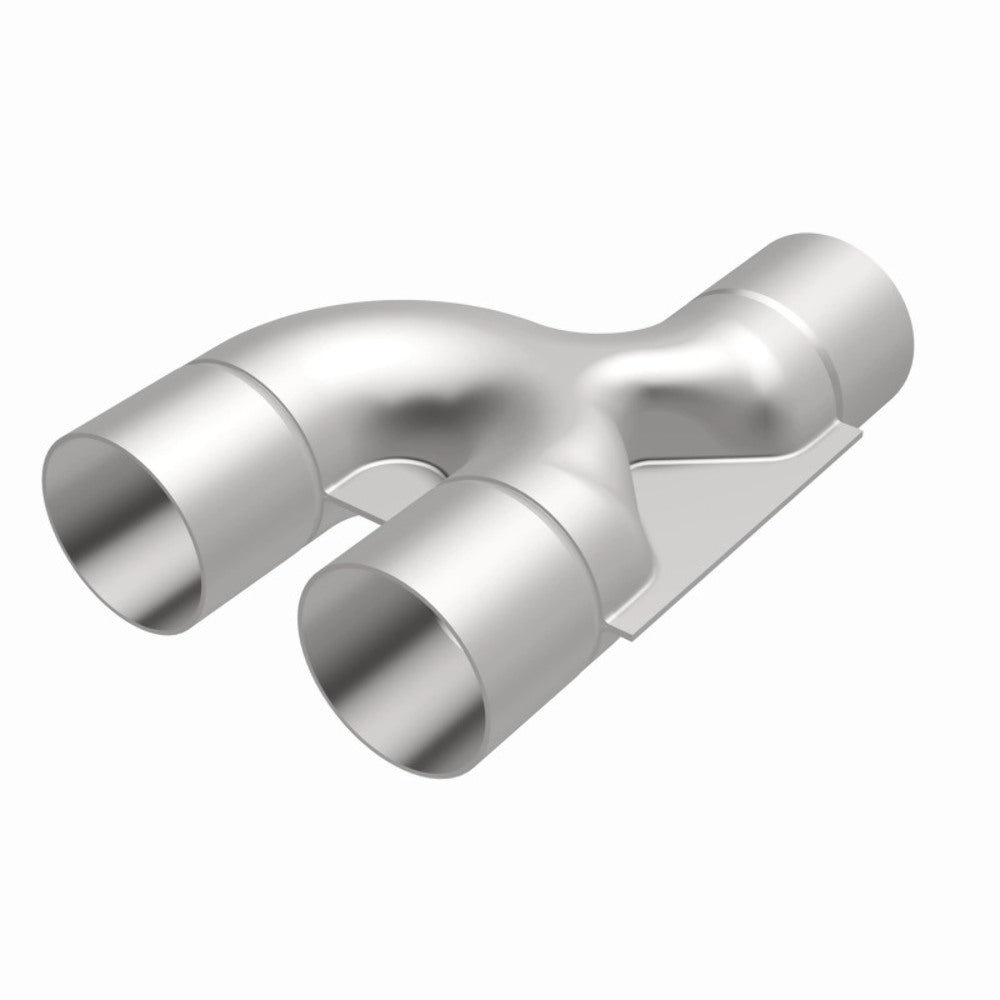 Universal Exhaust Pipe Smooth Trans Y 2.50 SS 90 deg. 10732 Magnaflow - Y Pipe Car Part People