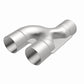 Universal Exhaust Pipe Smooth Trans Y 2.50 SS 90 deg. 10732 Magnaflow