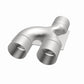 Universal Exhaust Pipe Smooth Trans Y 2.50 SS 90 deg. 10732 Magnaflow