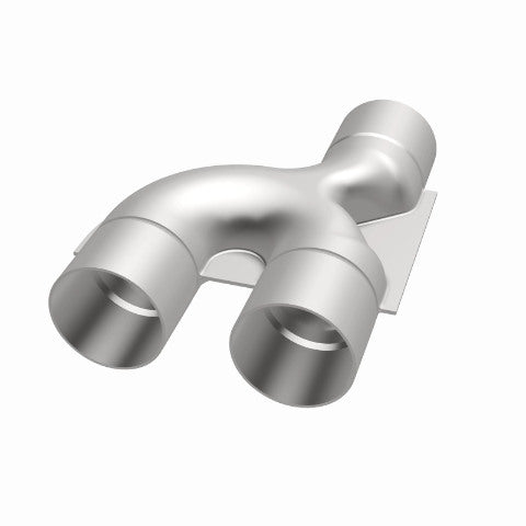 Universal Exhaust Pipe Smooth Trans Y 2.50 SS 90 deg. 10732 Magnaflow