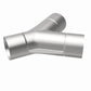 Universal Exhaust Pipe Smooth Trans Y 2.50 SS 70 deg. 10733 Magnaflow - Y Pipe Car Part People