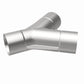 Universal Exhaust Pipe Smooth Trans Y 2.50 SS 70 deg. 10733 Magnaflow
