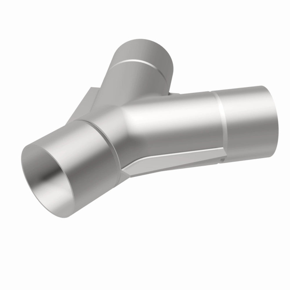Universal Exhaust Pipe Smooth Trans Y 2.50 SS 70 deg. 10733 Magnaflow - Y Pipe Car Part People