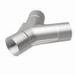 Universal Exhaust Pipe Smooth Trans Y 2.50 SS 70 deg. 10733 Magnaflow