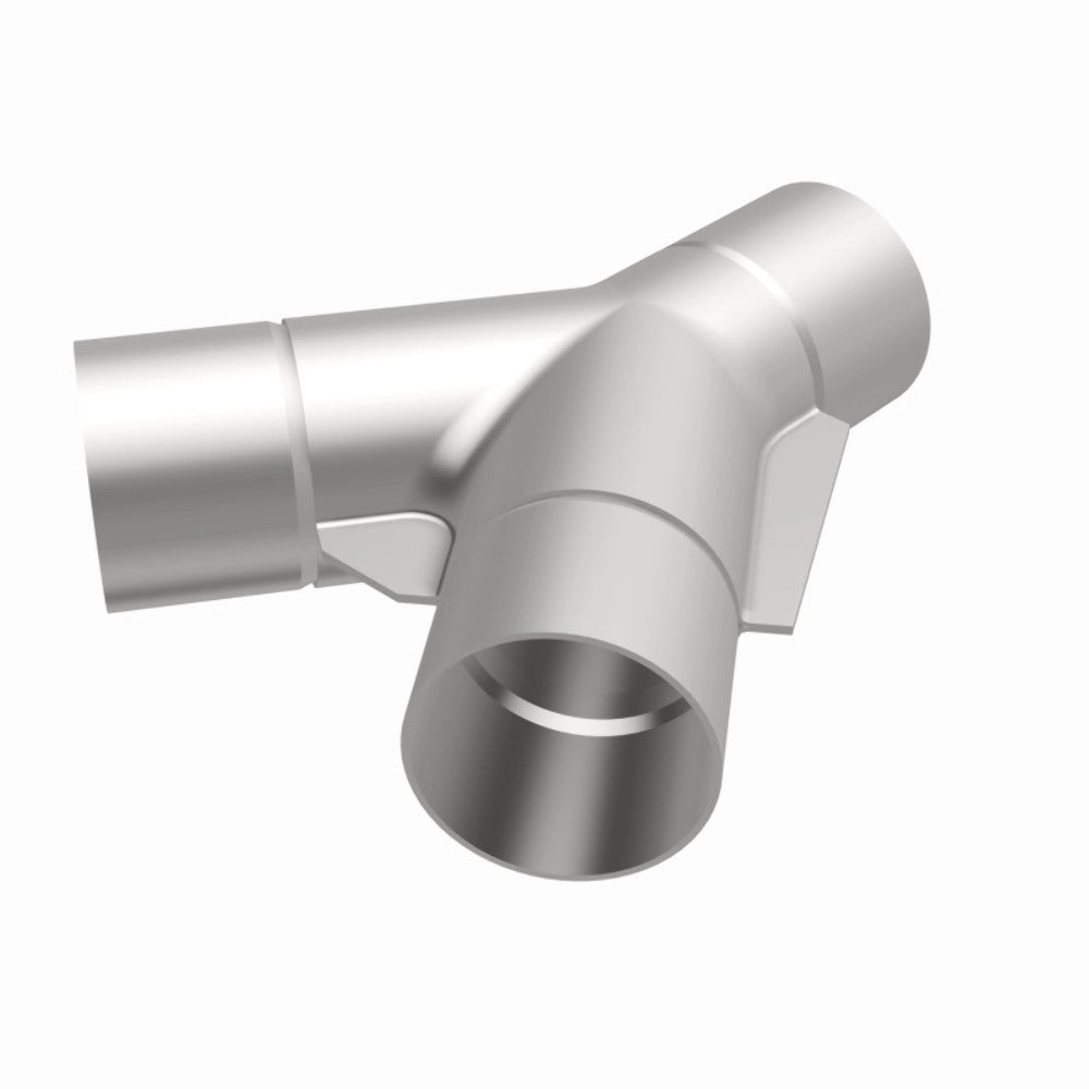 Universal Exhaust Pipe Smooth Trans Y 2.50 SS 70 deg. 10733 Magnaflow - Y Pipe Car Part People