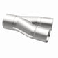 Universal Exhaust Pipe Smooth Trans Y 2.50/2.00 SS 10deg. 10735 Magnaflow - Y Pipe Car Part People