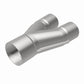 Universal Exhaust Pipe Smooth Trans Y 2.50/2.00 SS 10deg. 10735 Magnaflow - Y Pipe Car Part People