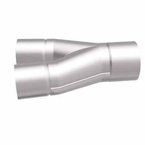 Universal Exhaust Pipe Smooth Trans Y 2.50/2.00 SS 10deg. 10735 Magnaflow