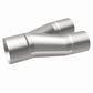 Universal Exhaust Pipe Smooth Trans Y 2.50/2.00 SS 10deg. 10735 Magnaflow - Y Pipe Car Part People