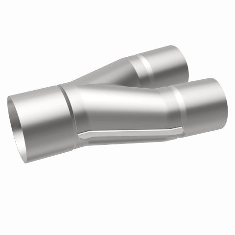Universal Exhaust Pipe Smooth Trans Y 2.50/2.00 SS 10deg. 10735 Magnaflow