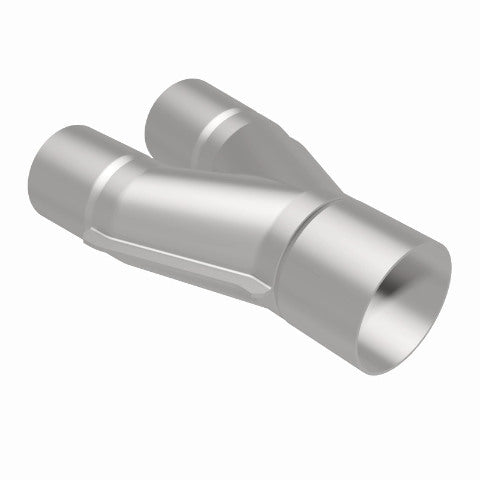 Universal Exhaust Pipe Smooth Trans Y 2.50/2.00 SS 10deg. 10735 Magnaflow