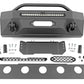 Fits Toyota 4Runner 2WD/4WD (2014-2024) Front Bumper; Hybrid; 20" Blk DRL; 10745