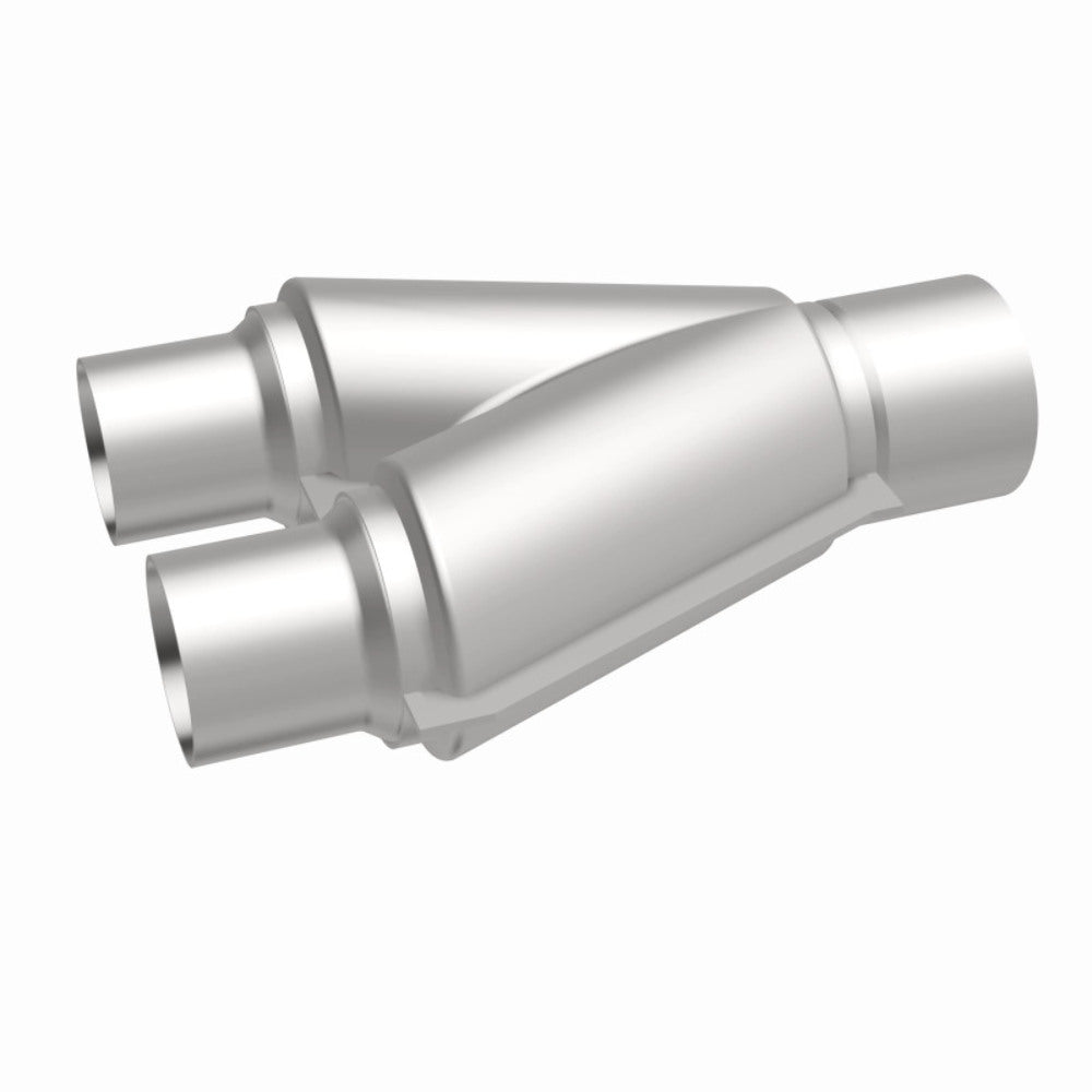 Universal Exhaust Pipe Smooth Trans Y 2/2.5 X 10 Al 10748 Magnaflow