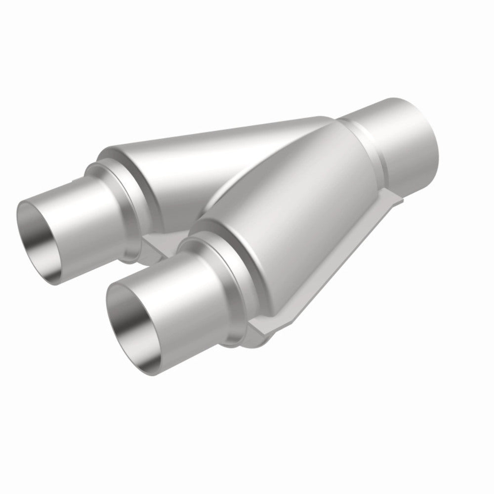 Universal Exhaust Pipe Smooth Trans Y 2/2.5 X 10 Al 10748 Magnaflow