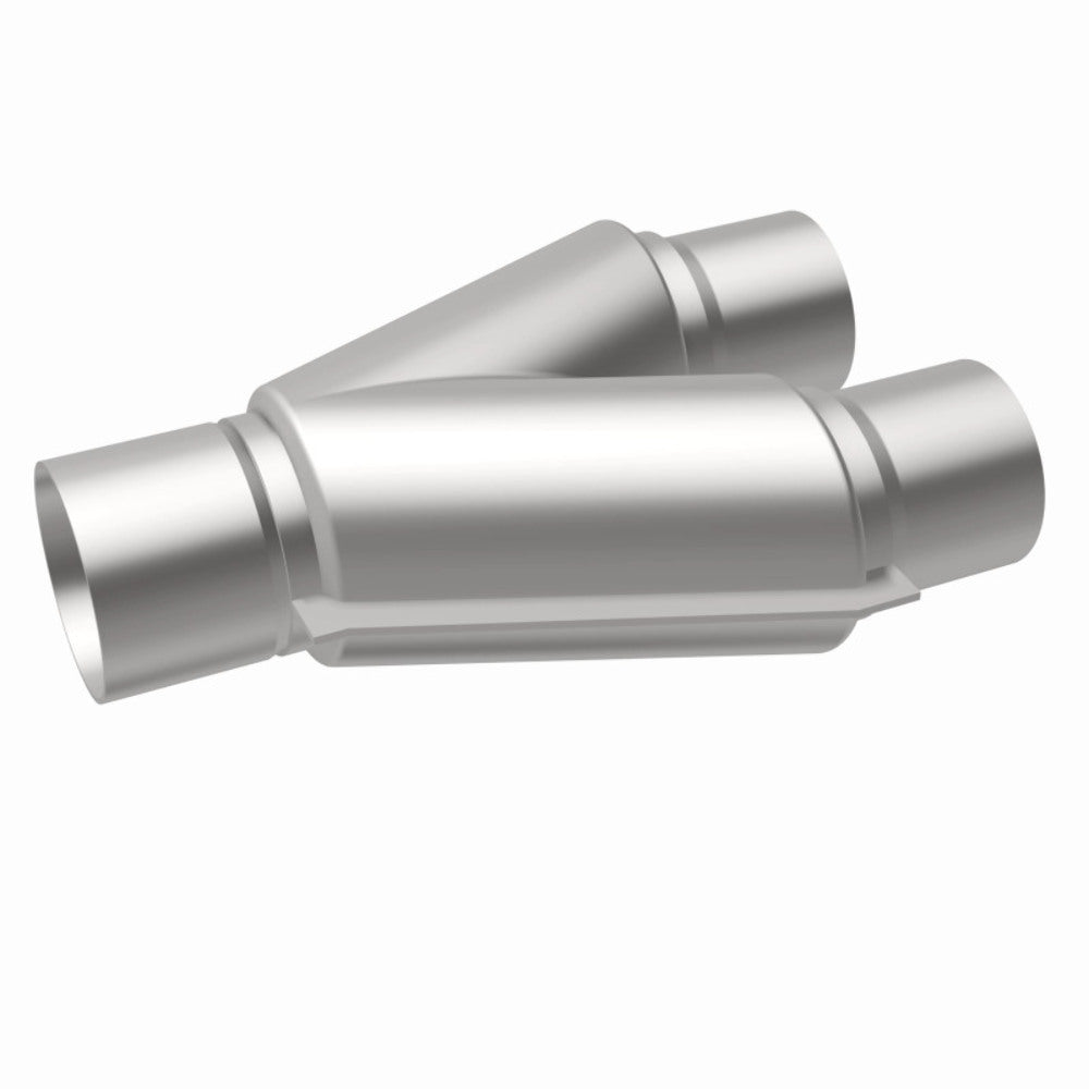 Universal Exhaust Pipe Smooth Trans Y 2.25/2.5 X 10 Al 10758 Magnaflow - Y Pipe Car Part People