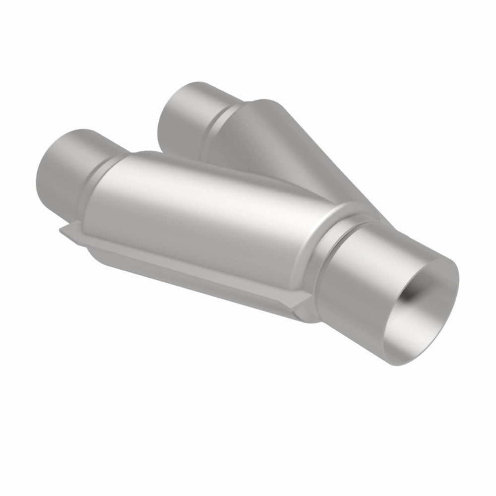 Universal Exhaust Pipe Smooth Trans Y 2.25/2.5 X 10 Al 10758 Magnaflow - Y Pipe Car Part People