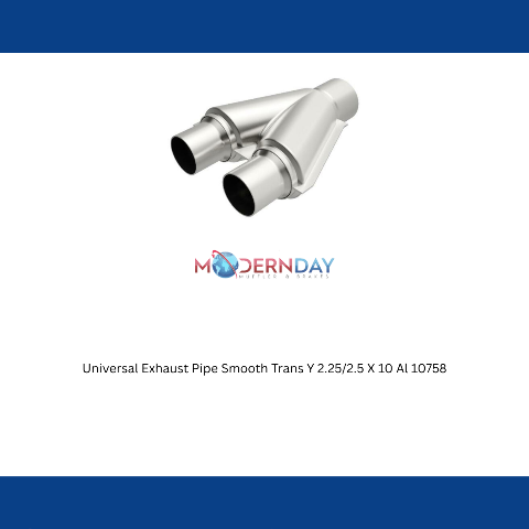 Universal Exhaust Pipe Smooth Trans Y 2.25/2.5 X 10 Al 10758 Magnaflow
