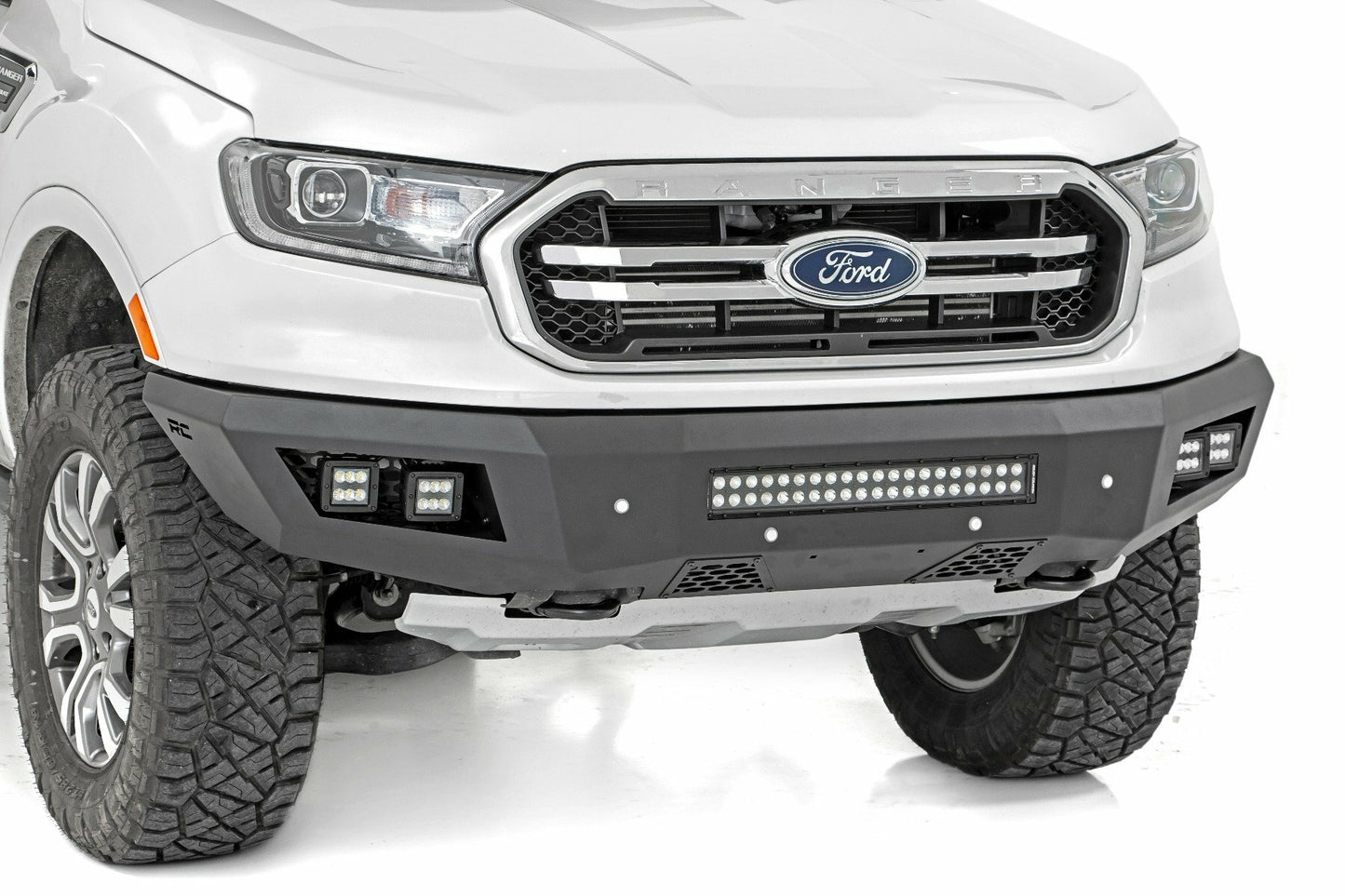 Fits Ford Ranger 2WD/4WD (2019-2023) Front Bumper; 10759
