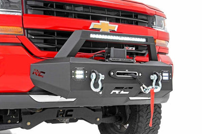 Fits Chevy Silverado 1500 2WD/4WD (2007-18 & Classic) EXO Winch Mount Kit; 10761