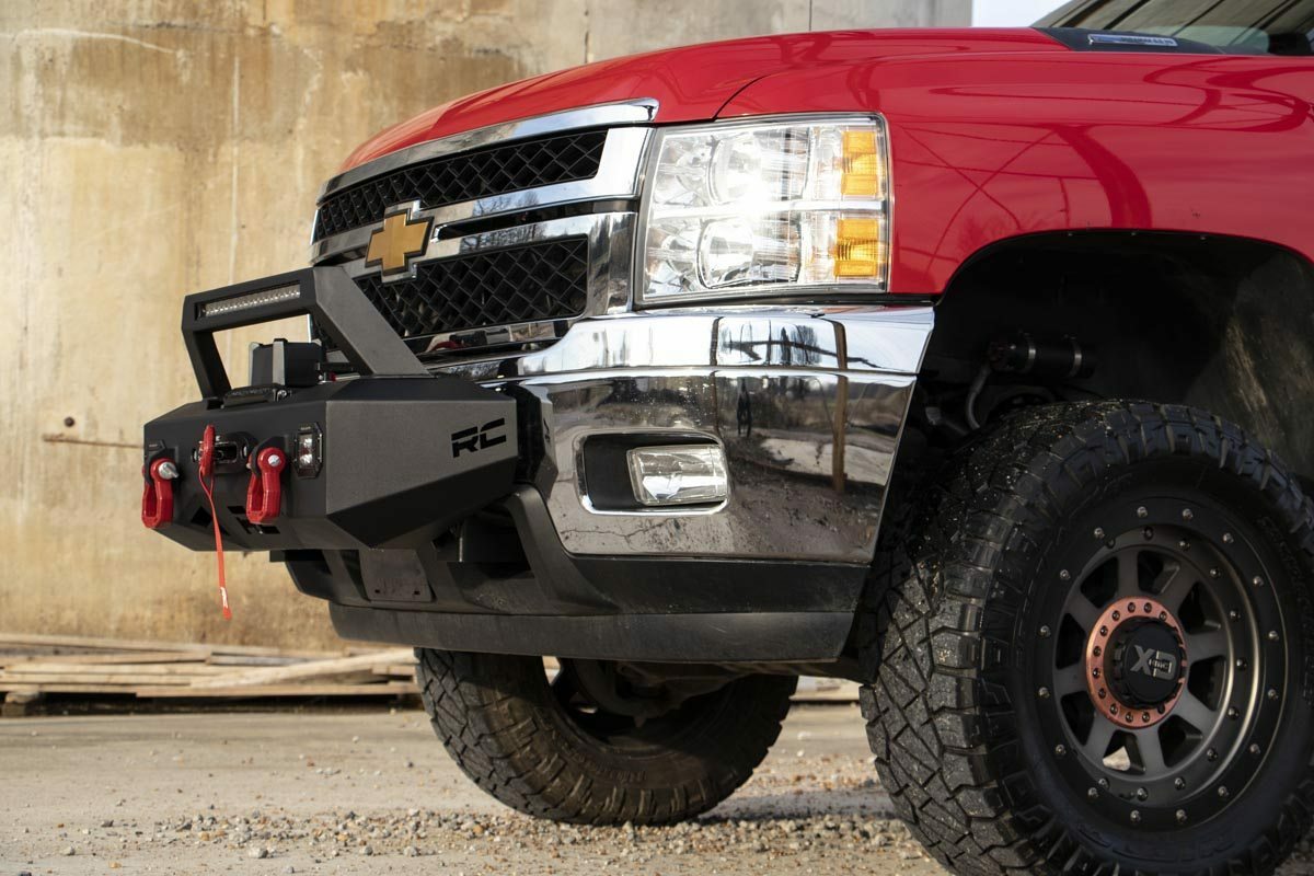 Fits Chevy Silverado 2500 HD/3500 HD 2&4WD (2011-2019) EXO Winch Mount Kit 10764