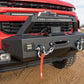 Fits Chevy Silverado 1500 2WD/4WD (2019-2022) EXO Winch Mount Kit; 10765