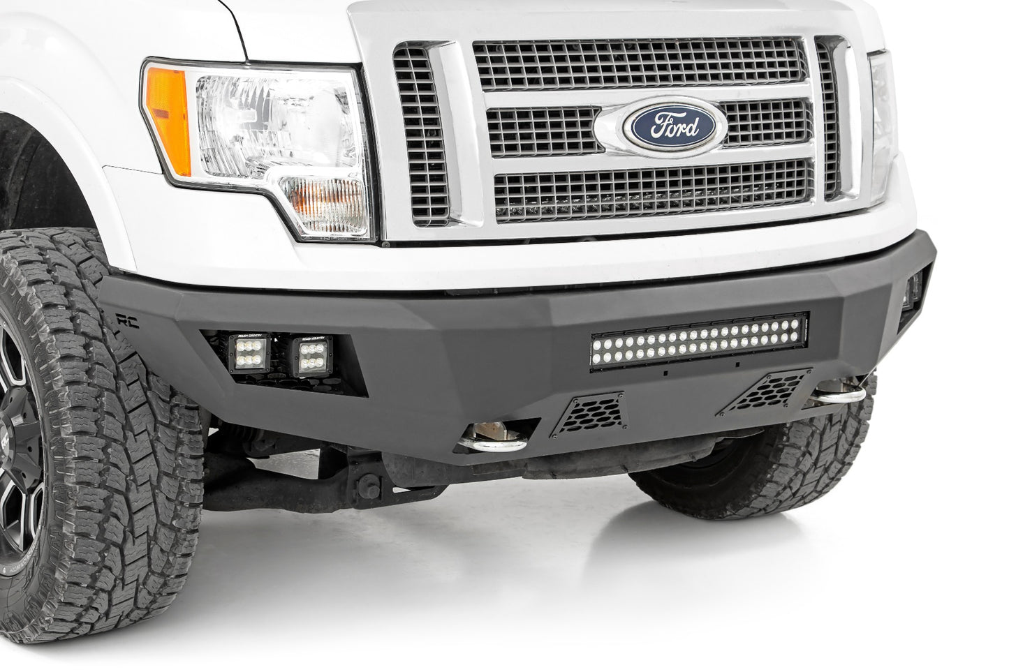 Fits Ford F-150 2WD/4WD (2009-2014) Front Bumper; 10767