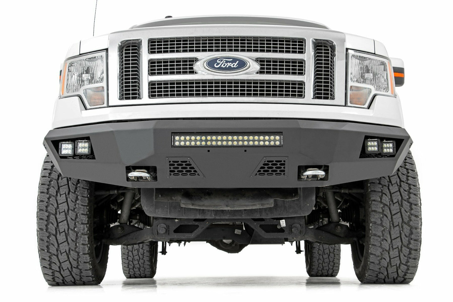 Fits Ford F-150 2WD/4WD (2009-2014) Front Bumper; 10767