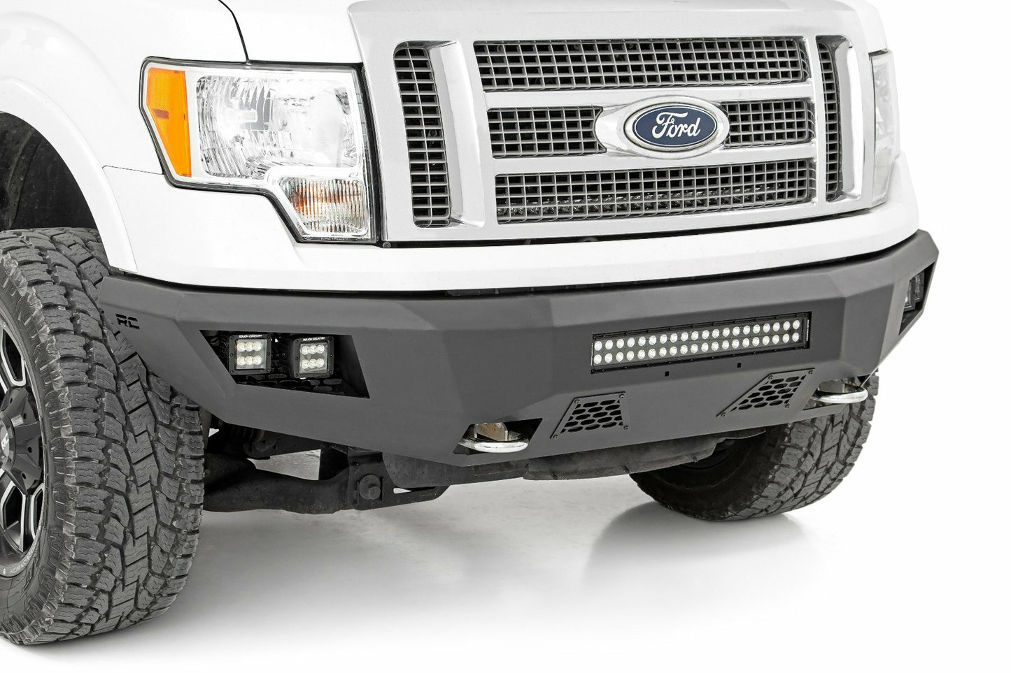 Fits Ford F-150 2WD/4WD (2009-2014) Front Bumper; 10767