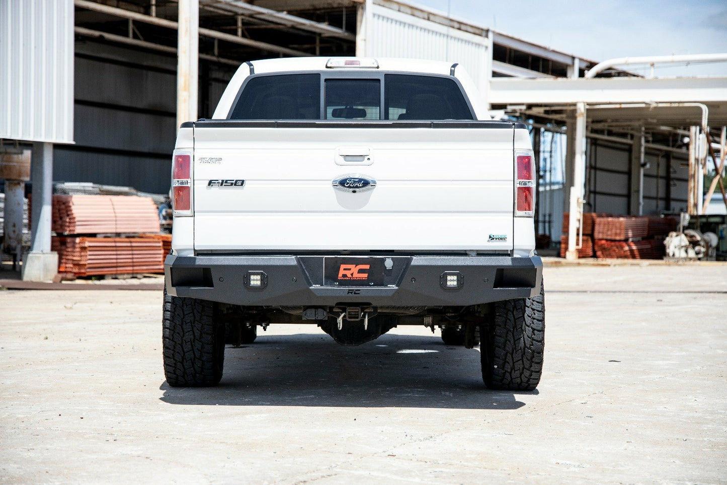 Fits Ford F-150 2WD/4WD (2009-2014) Rear Bumper; 10768
