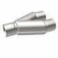 Universal Exhaust Pipe Smooth Trans Y 2.5/2.5 x 10 SS 10768 Magnaflow