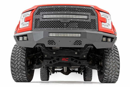 Fits Ford F-150 2WD/4WD (2015-2017) Front Bumper; 10770