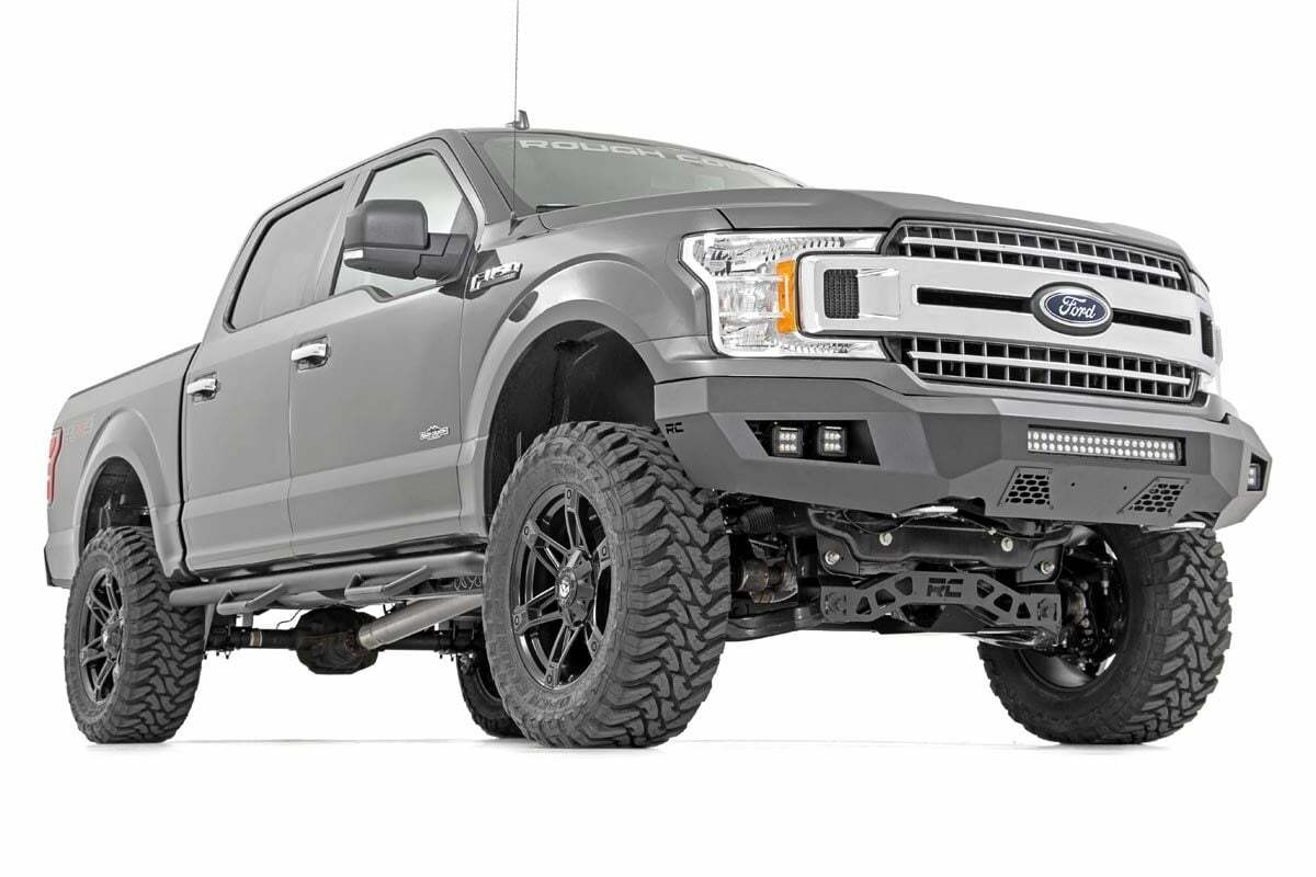 Fits Ford F-150 2WD/4WD (2018-2020) Front Bumper; 10776A