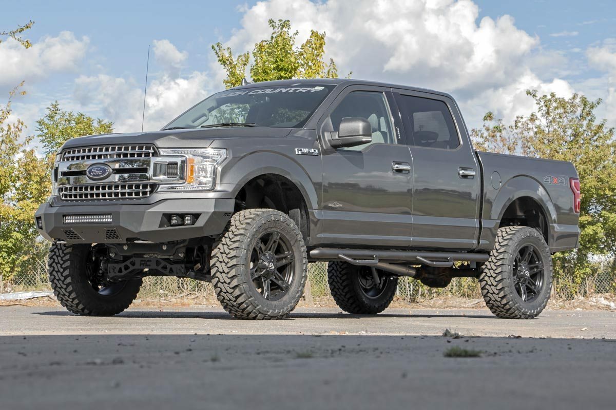 Fits Ford F-150 2WD/4WD (2018-2020) Front Bumper; 10776A