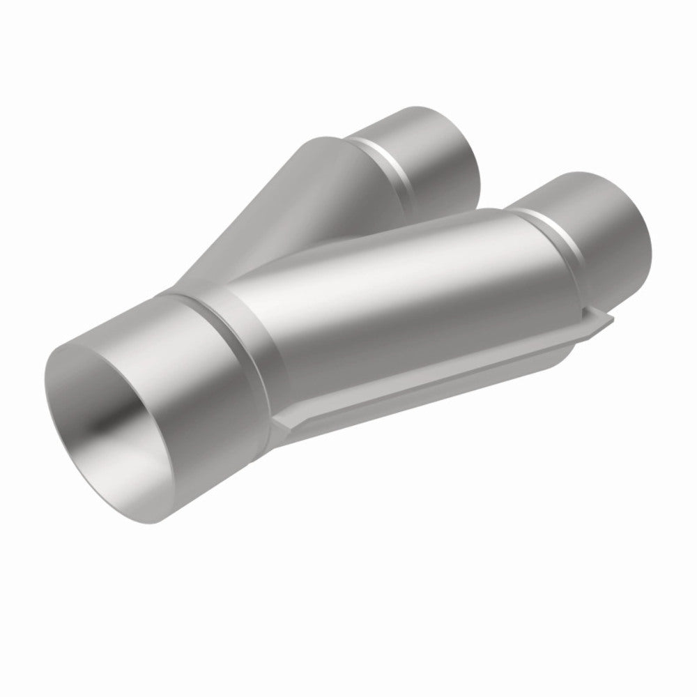 Universal Exhaust Pipe Smooth Trans Y- 2.5/3 X 10 Al 10778 Magnaflow - Y Pipe Car Part People