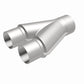 Universal Exhaust Pipe Smooth Trans Y- 2.5/3 X 10 Al 10778 Magnaflow - Y Pipe Car Part People