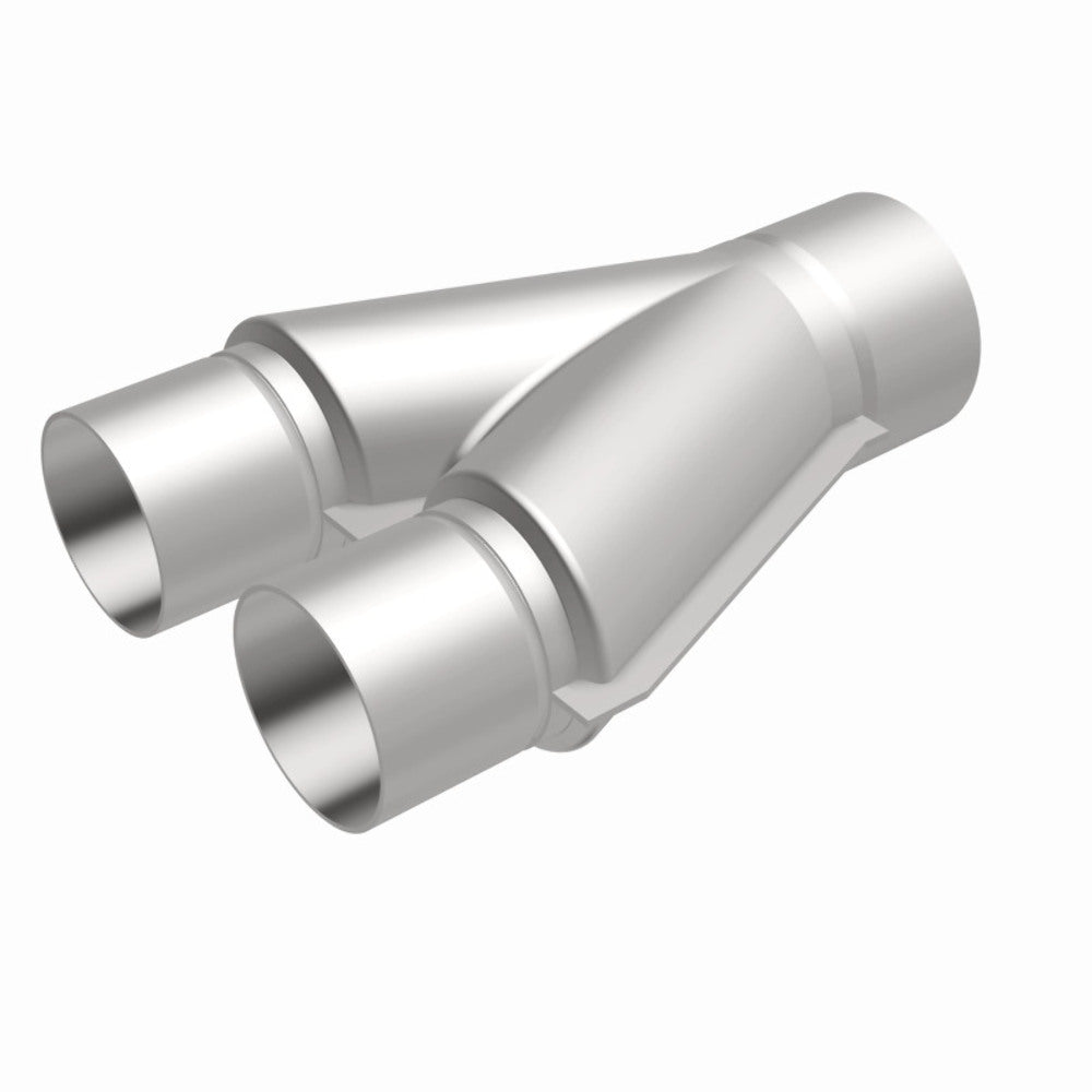 Universal Exhaust Pipe Smooth Trans Y- 2.5/3 X 10 Al 10778 Magnaflow - Y Pipe Car Part People