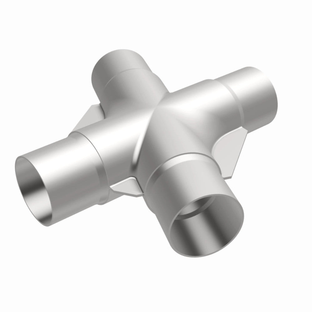 Universal Exhaust Pipe Smooth Trans X 2.25 SS 35deg. 10780 Magnaflow - X Pipe Car Part People