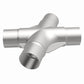 Universal Exhaust Pipe Smooth Trans X 2.25 SS 35deg. 10780 Magnaflow - X Pipe Car Part People