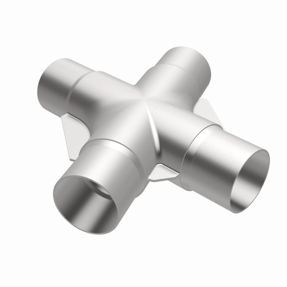 Universal Exhaust Pipe Smooth Trans X 2.25 SS 35deg. 10780 Magnaflow - X Pipe Car Part People