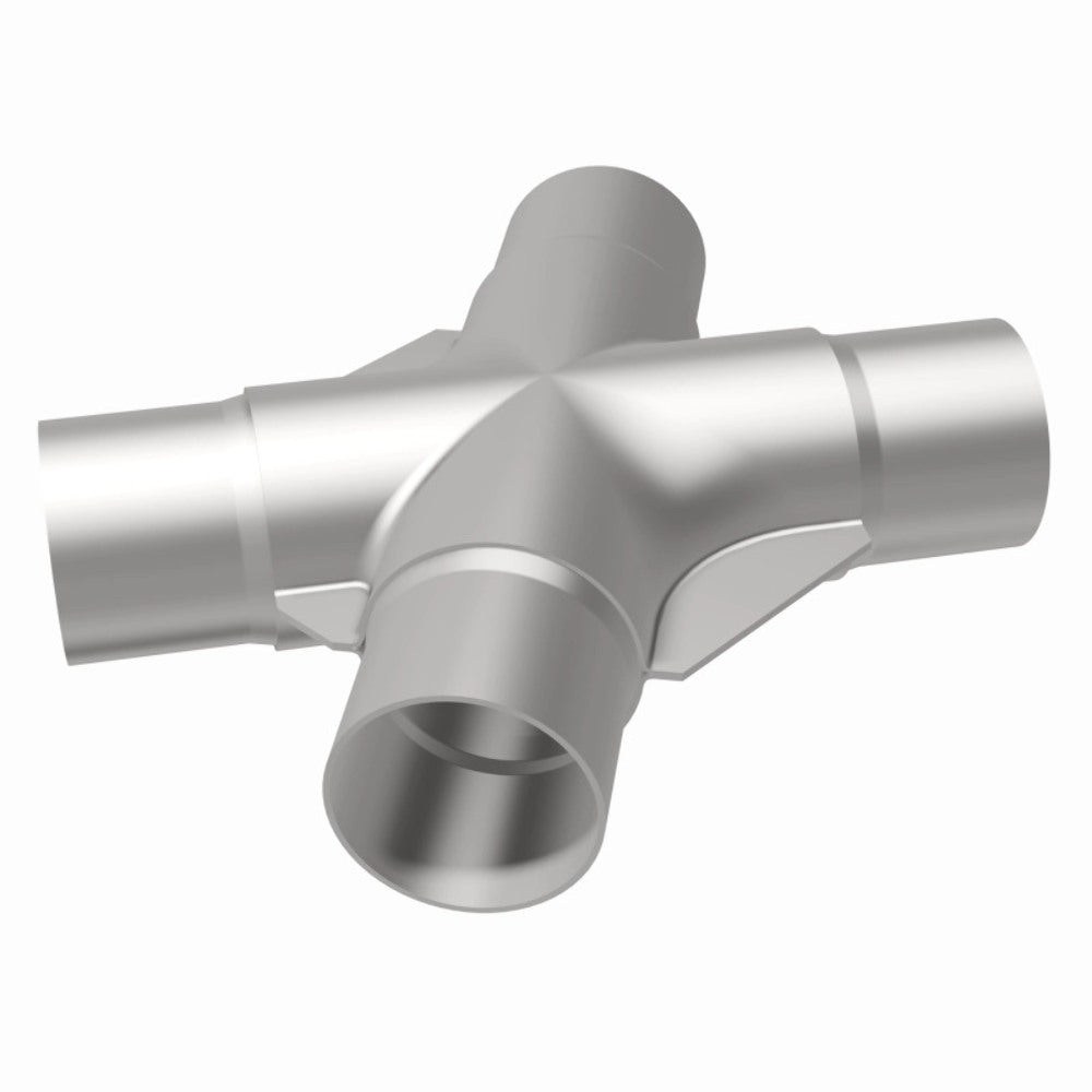 Universal Exhaust Pipe Smooth Trans X 2.25 SS 35deg. 10780 Magnaflow - X Pipe Car Part People
