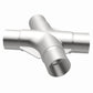 Universal Exhaust Pipe Smooth Trans X 2.25 SS 35deg. 10780 Magnaflow - X Pipe Car Part People