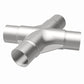 Universal Exhaust Pipe Smooth Trans X 2.25 SS 35deg. 10780 Magnaflow - X Pipe Car Part People